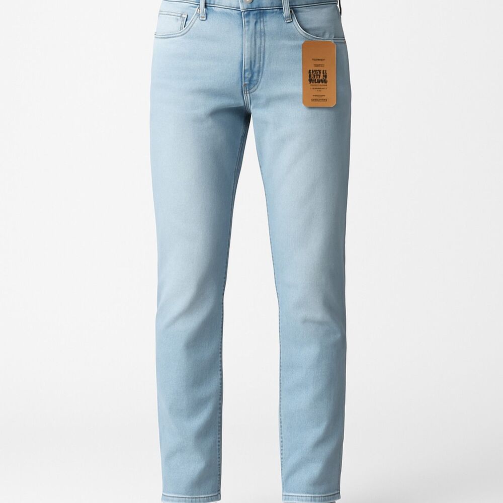 Goodfellow - Light Blue - 30x32 - Total Flex Slim Straight Jeans